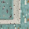 Tissu en coton Popeline Jolis bonhommes de neige – taupe clair,  thumbnail number 5