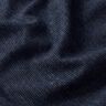 Mélange de laine à fines rayures – bleu nuit/bleu jean,  thumbnail number 2