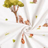 Jersey coton Animaux de la forêt Impression numérique – écru,  thumbnail number 3