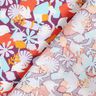 Tissu en coton Cretonne Oiseaux et fleurs – raisin/violet pastel,  thumbnail number 4
