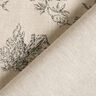 Tissu de décoration Semi-panama Toile de Jouy classique – noir/nature,  thumbnail number 4