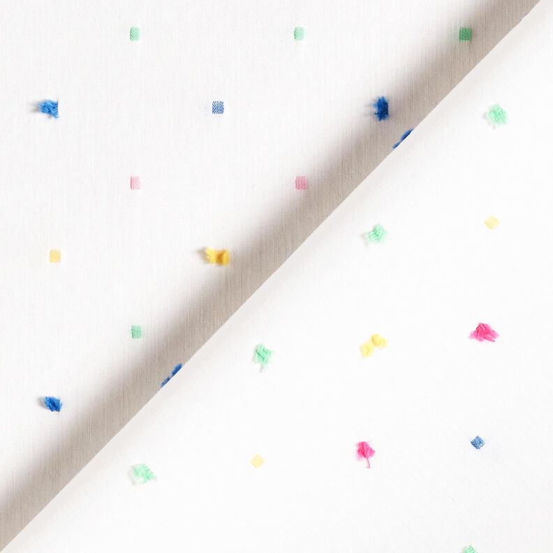 Popeline buntes Konfetti – blanc, image number 4