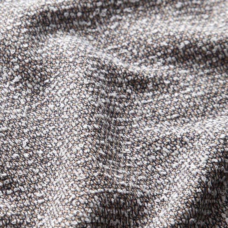 Tricot bouclé chiné – beige foncé/bleu nuit,  image number 2