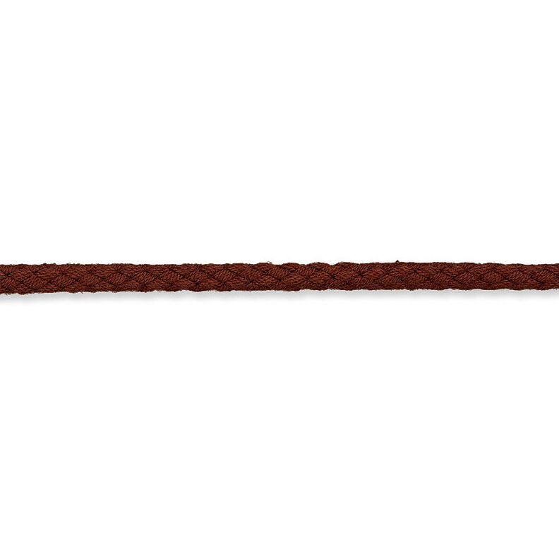 Cordon en coton [Ø 5 mm] – marron foncé,  image number 2