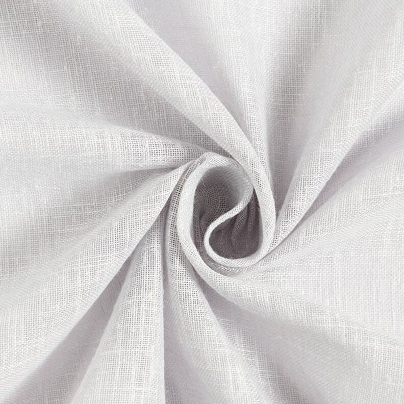 Tissu rideau voile aspect lin 300 cm – argent,  image number 1