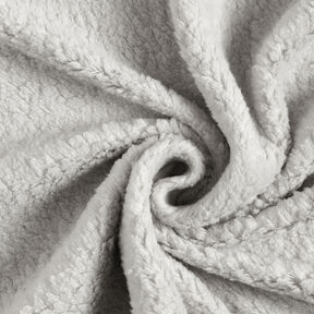 Sherpa Coton mélangé Uni – argent, 