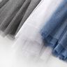 Tissu tulle scintillant – bleu jean/argent,  thumbnail number 5