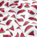 Jersey coton Melons – blanc, 