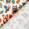 Popeline coton Animaux de la forêt en pâte à modeler Impression numérique – ivoire,  thumbnail number 4