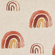 Tissu de décoration Semi-panama Arc-en-ciel – nature/rouge,  thumbnail number 6