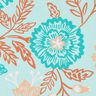 Viscose Voile Fleurs Tiffany – turquoise clair,  thumbnail number 5