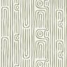 Tissu de décoration Semi-panama motif rayé abstrait – pin/nature,  thumbnail number 1