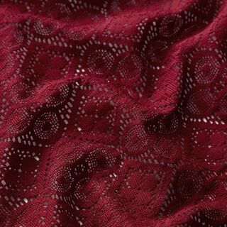 Dentelle bohème – rouge bordeaux, 