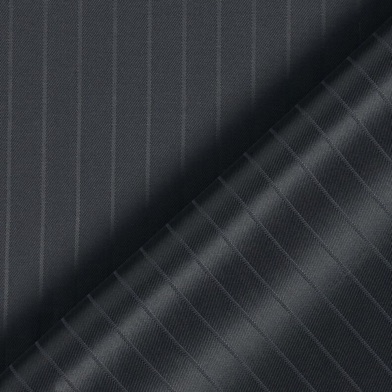 Tissu de doublure Jacquard rayures verticales – anthracite,  image number 4