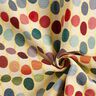 Tissu de décoration Gobelin Vagues en pointillés – beige clair/bleu,  thumbnail number 3
