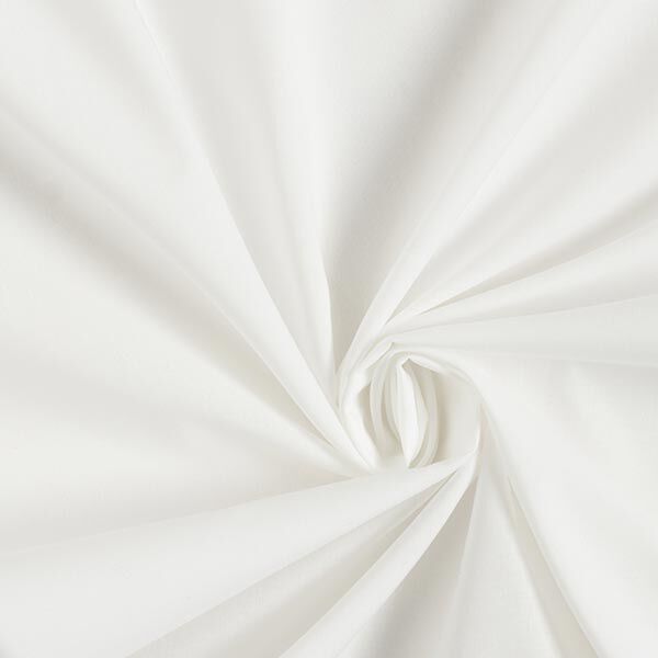 Tissu en polyester et coton mélangés, facile d’entretien – écru,  image number 1