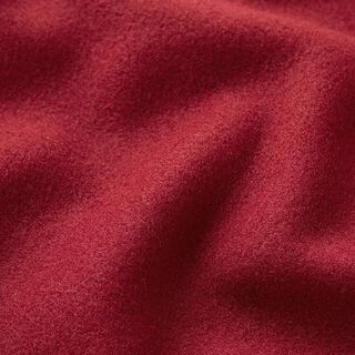 Tissu en polyester recyclé pour manteau – rouge bordeaux, 