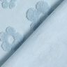 Jersey éponge Fleurs – bleu argenté,  thumbnail number 4