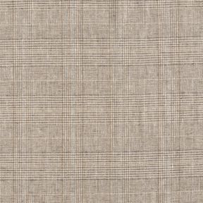 Lin mélangé Prince de Galles – beige, 