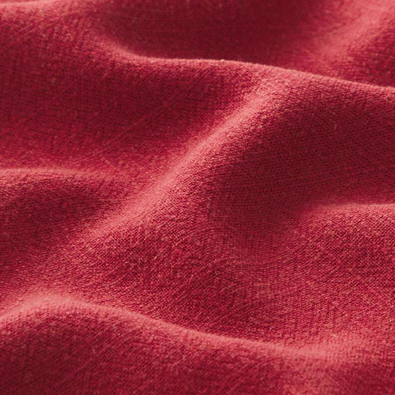 Viscose et lin doux – carmin, image number 3