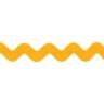 Lisse dentelée [12 mm] – jaune soleil,  thumbnail number 2