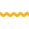 Lisse dentelée [12 mm] – jaune soleil,  thumbnail number 2