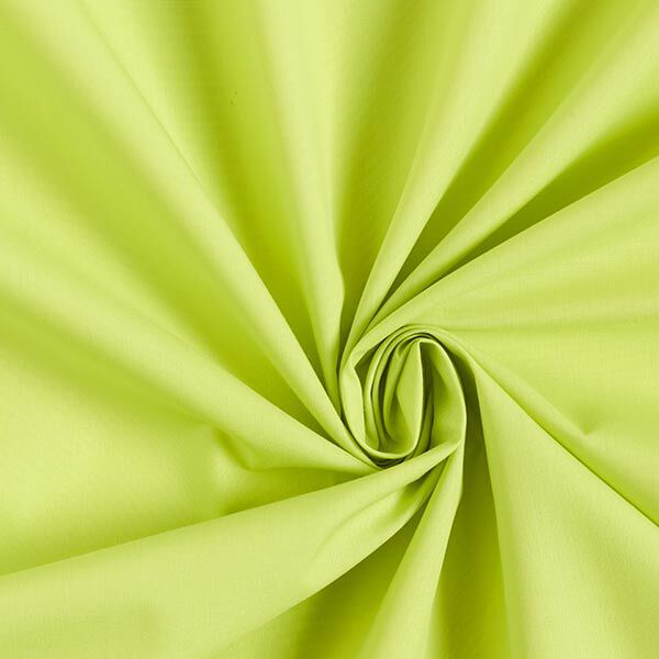 Tissu en polyester et coton mélangés, facile d’entretien – vert pomme,  image number 1