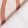 Tissu de décoration Semi-panama Rayures ondulées – rouge/rosé,  thumbnail number 4