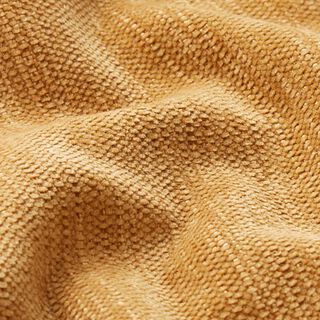 Tissu d’ameublement Chenille Odin – jaune curry, 
