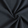 Tissu pour manteau en velours uni – noir,  thumbnail number 1