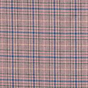 Coton mélangé Motif à carreaux fins – rose intense/bleu roi, 