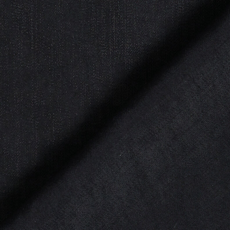 Mélange viscose Reflet brillant – noir, image number 4
