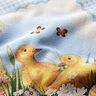 panneau décoratif Gobelin Poussins et œufs de Pâques – bleu clair,  thumbnail number 2