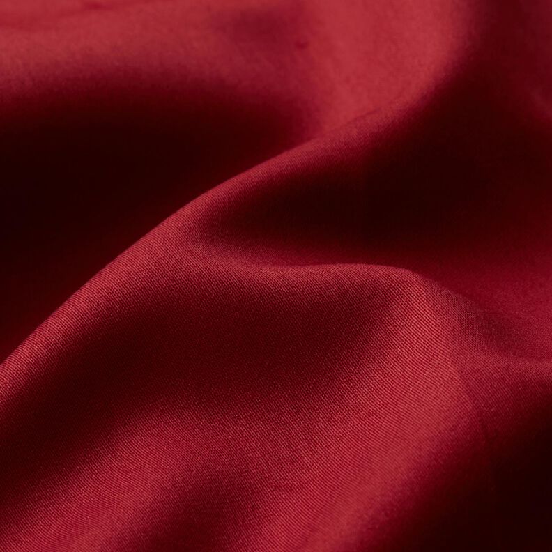 Satin de coton Uni – rouge foncé,  image number 3