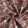 Popeline de coton bio Mer de fleurs – noir,  thumbnail number 3