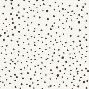 Jersey de coton Pois irréguliers – blanc, 