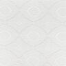 Tissu de décoration Jacquard losanges décoratifs 275 cm – blanc,  thumbnail number 1