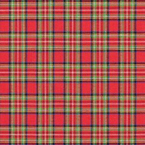Flanelle coton Carreau écossais Glenside – chili, 