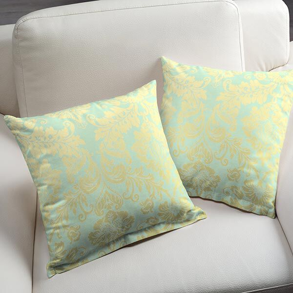 Tissu de décoration Jacquard Trento 280 cm – vert menthe, image number 4