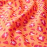 Tissu pour maillot de bain Imprimé léopard – orange pêche/rose intense,  thumbnail number 2