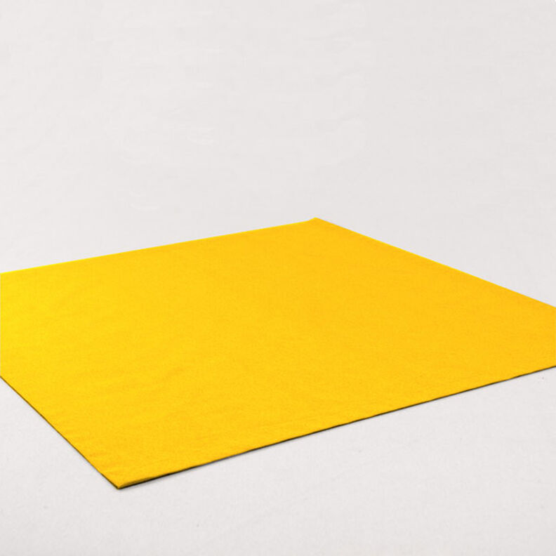 Feutre 45 cm / 4 mm d'épaisseur – jaune soleil,  image number 2