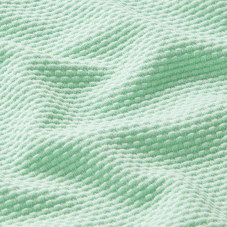 Jersey jacquard Structure – menthe clair,  image number 2