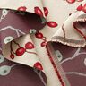 Tissu de décoration Gobelin Églantier – beige clair/rouge,  thumbnail number 3
