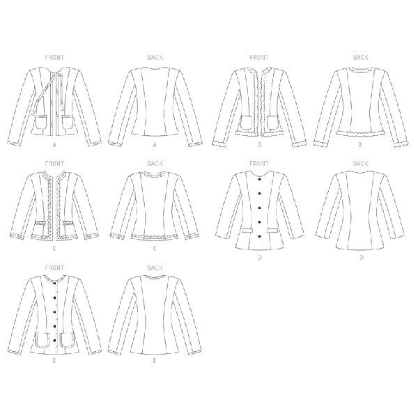 Veste, Vogue 7975 | 32 - 48,  image number 6