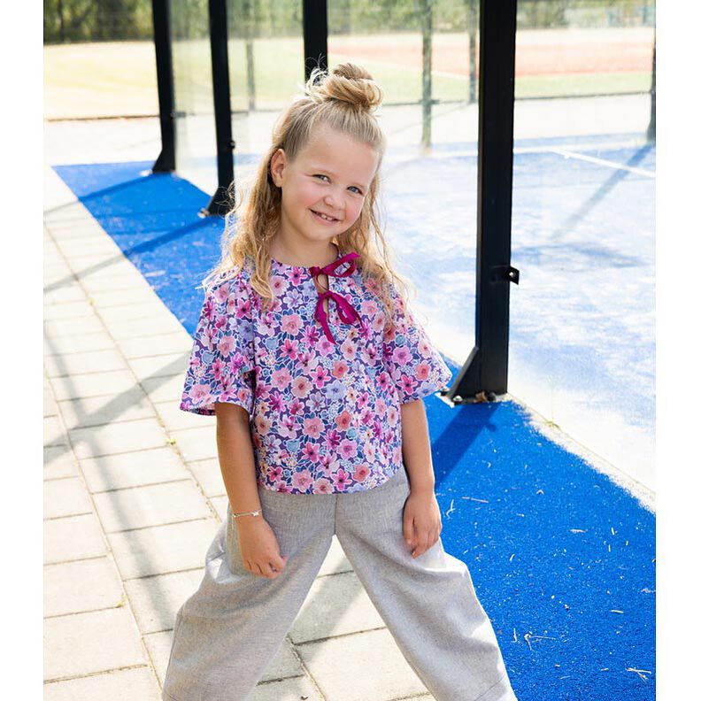 Popeline coton Fleurs | Poppy Fabrics – lilas rouge,  image number 6