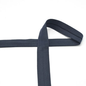 Biais Jersey coton [20 mm] – bleu nuit, 