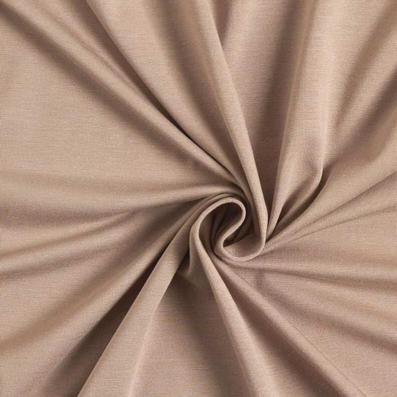 Bambou Jersey viscose Uni – sable, image number 1