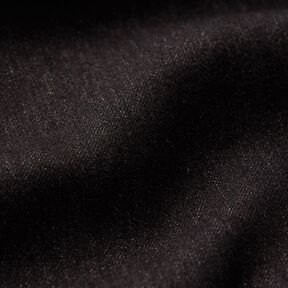 Denim léger extensible recyclé – noir, 