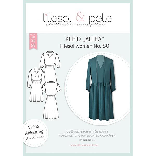 Kleid Altea | Lillesol & Pelle No. 80 | 34-58,  image number 1