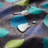 Tissu pour veste de pluie Cercles colorés – bleu nuit,  thumbnail number 6